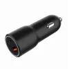 Auto-Ladegerät für Mobilgeräte Gembird TA-UC-AC2PDQC38-CAR-01, USB-C, 38 W, 12–24 V, schwarz