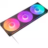 NZXT F360 RGB Core 360mm ARGB 3er-Pack Schwarz