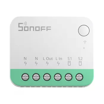 Sonoff MINIR4M Matter smarter WLAN-Minischalter (HomeKit, SmartThings, Home Assistant).