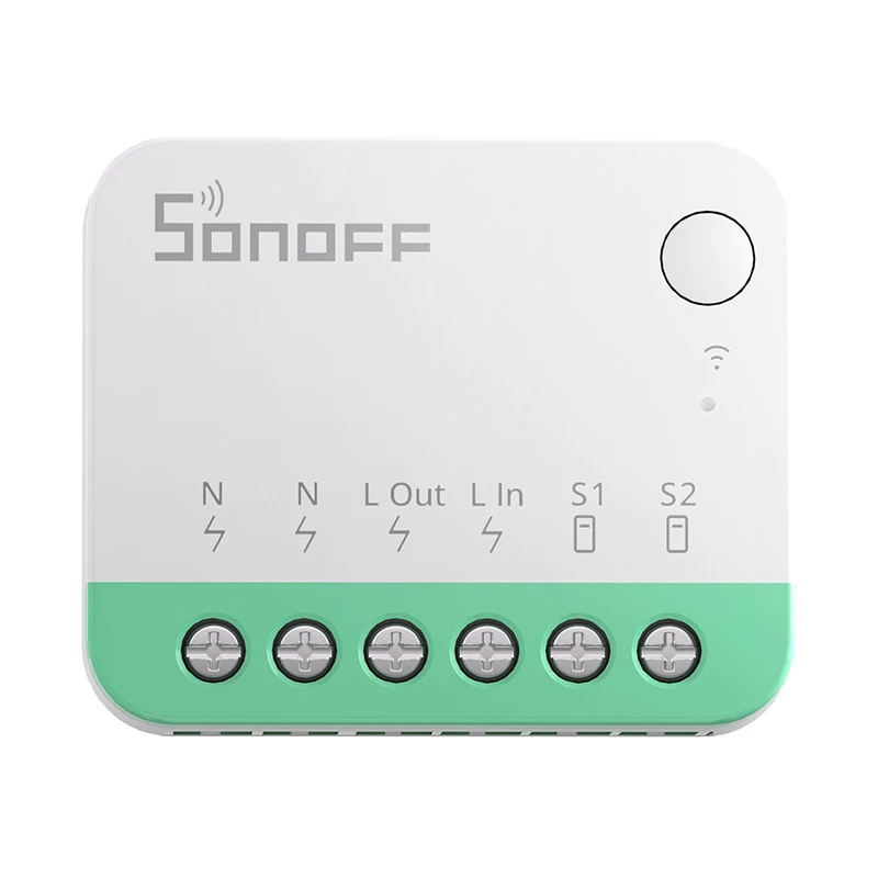 Sonoff MINIR4M Matter smarter WLAN-Minischalter (HomeKit, SmartThings, Home Assistant).