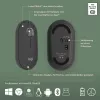 Logitech Pebble 2 Combo Wireless Keyboard Mouse QWERTZ Deutsch Graphit