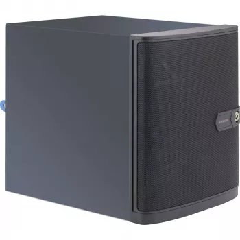 Super Micro Supermicro SC721 TQ-350B - Tower - Mini-ITX 350 Watt (ATX) - Schwarz - USB (CSE-721TQ-350B)