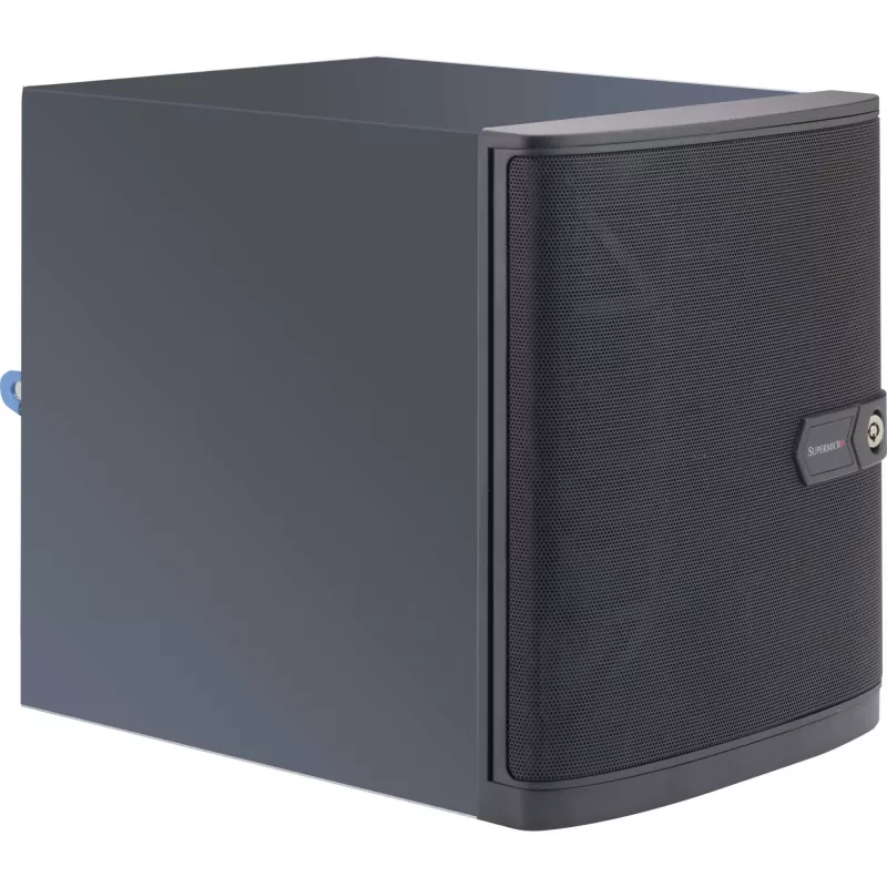 Super Micro Supermicro SC721 TQ-350B - Tower - Mini-ITX 350 Watt (ATX) - Schwarz - USB (CSE-721TQ-350B)