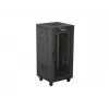 Rack-Schrank LANBERG FF01-6624-23BL 24U freistehend 19 Zoll 600×600 mm IP20 schwarz