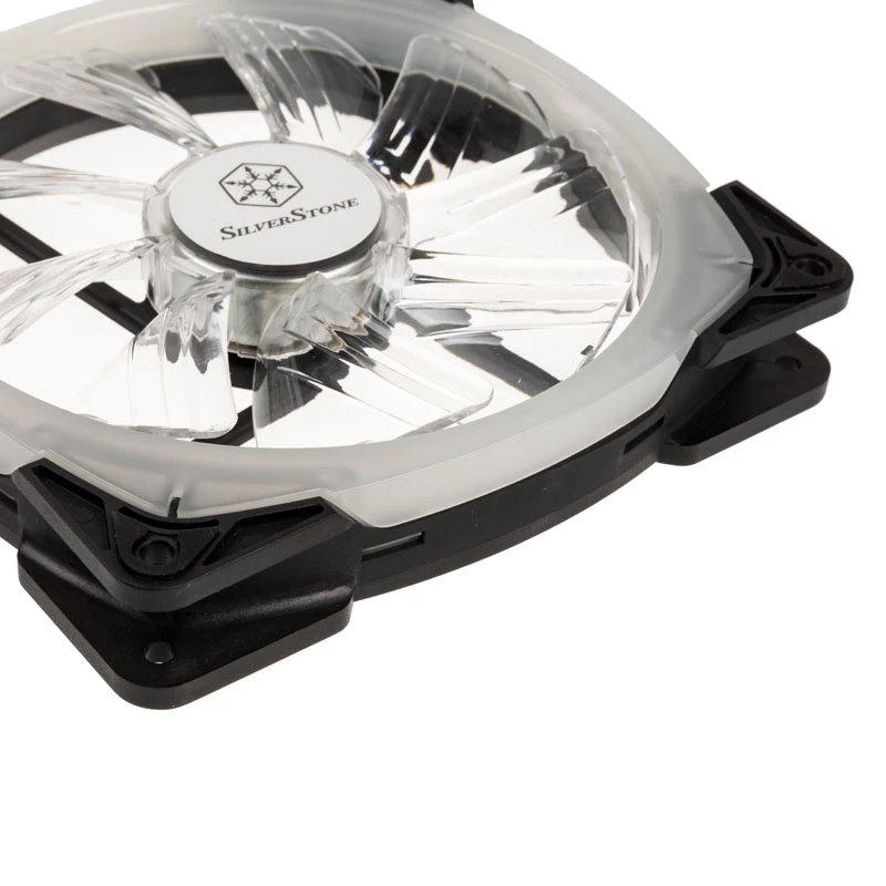Gehäuselüfter SILVERSTONE SST-FW142-RGB 140mm 1500U/min – RGB LED, PWM-kompatibel
