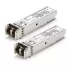 Extralink SFP-Modul SFP 1.25G 2er-Pack, 1,25 Gbit/s, LC/UPC, 850 nm, 550 m, Multimode, DOM, für HP/Aruba