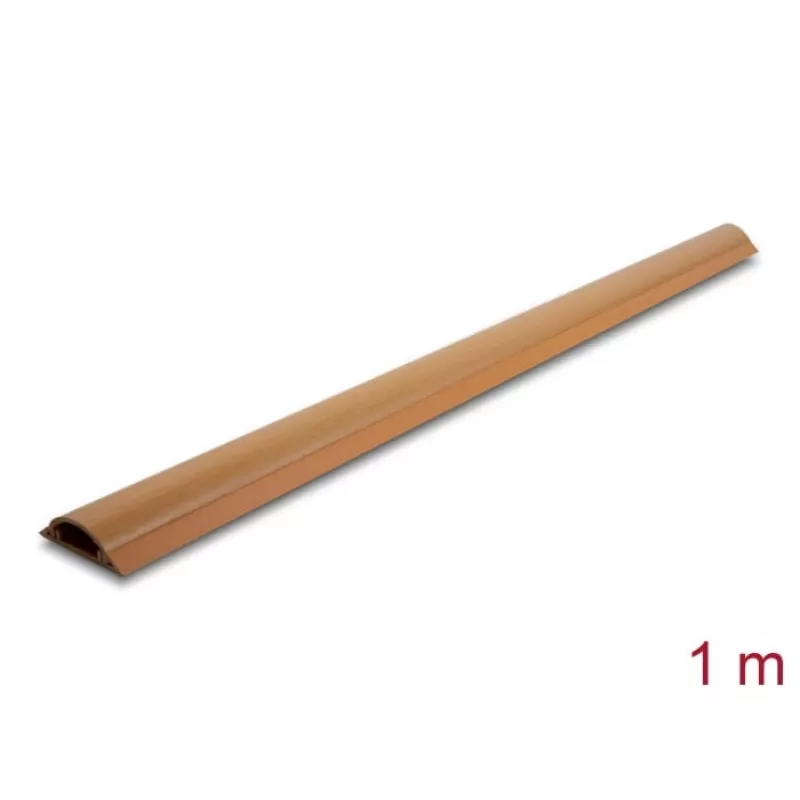 Kabelkanal DeLOCK 20731 selbstklebend 50 x 13 mm Holzoptik