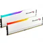 DIMM 64 GB DDR5-6000 (2x 32 GB) Dual-Kit, Arbeitsspeicher Weiß, F5-6000J3040G32GX2-RM5RW, Ripjaws M5 RGB, INTEL XMP
