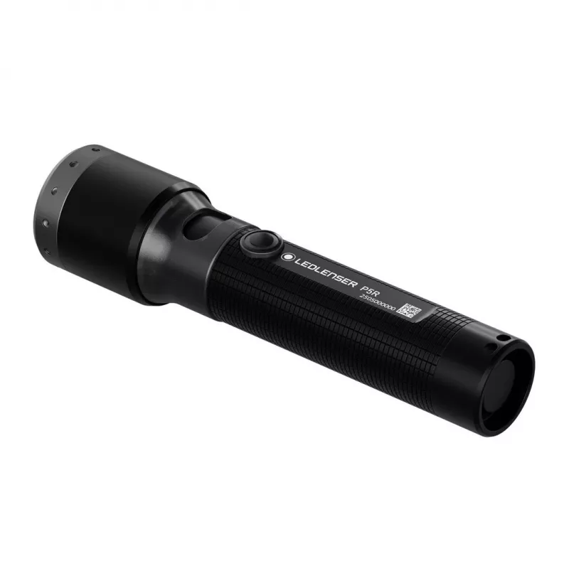 Hand-Taschenlampe Ledlenser P5R — wiederaufladbare LED-Taschenlampe, 750 lm, 280 m Leuchtweite, IP68, Aluminium, 99 g