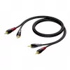 Kabel 2X RCA/Cinch-Stecker -2X RCA/Cinch-Stecker 1,5
