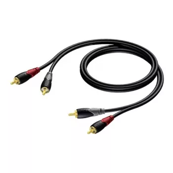 Kabel 2X RCA/Cinch-Stecker -2X RCA/Cinch-Stecker 1,5