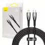 USB-C-auf-Lightning-Kabel Baseus Glimmer 20W, 2 m — Schnellladung und Datensynchronisation