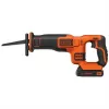 Schwarz & Decker BDCR18-QW Säbelsäge Schwarz, Orange
