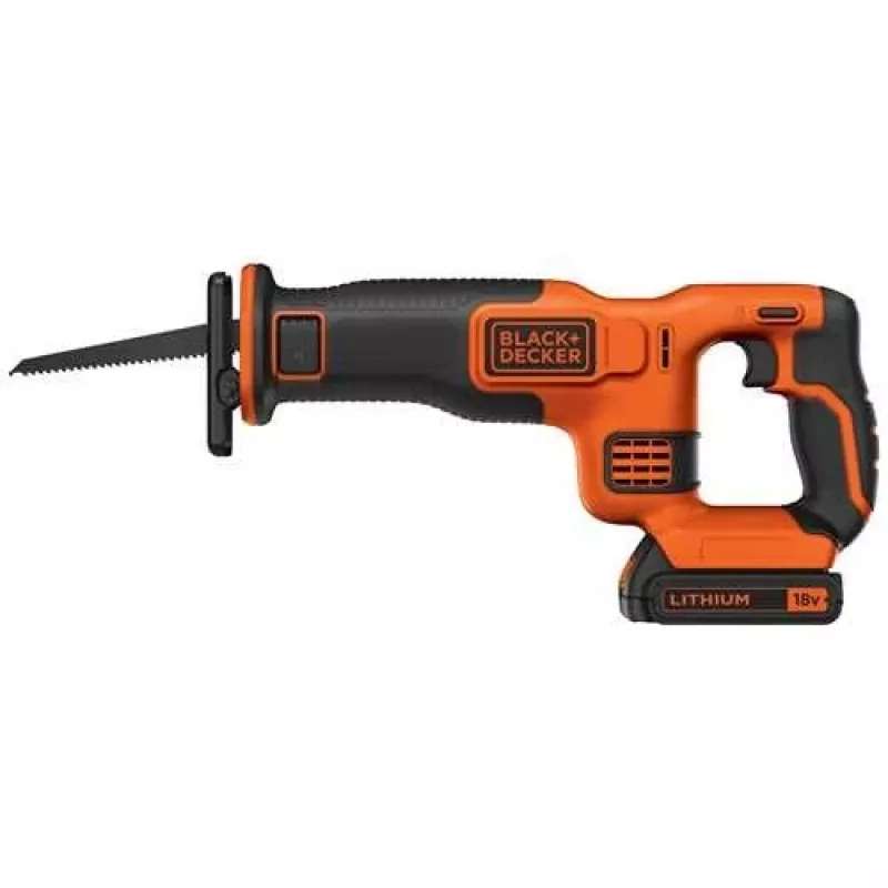 Schwarz & Decker BDCR18-QW Säbelsäge Schwarz, Orange