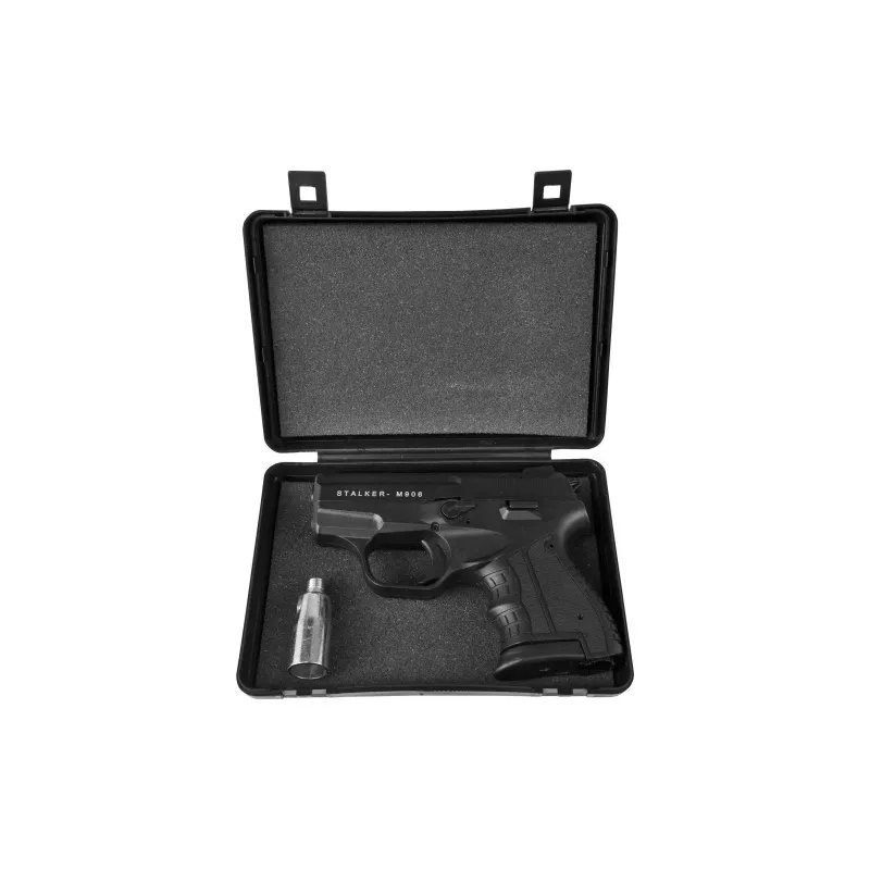 Signal-Schreckschusspistole STALKER M906 BAS Kaliber .22 Long Blank (6 mm) Schwarz