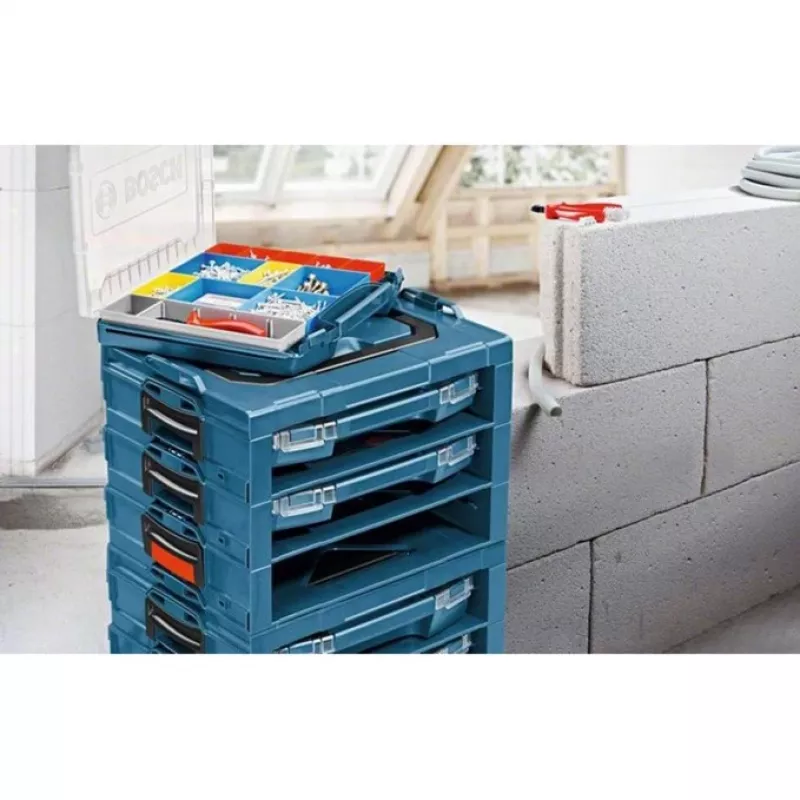 Bosch i-BOXX 72 Professional ABS synthetics Blau, Transparent