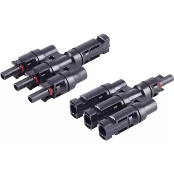 shiverpeaks ®-PV4 T-Adapter Set, 3/1, IP68, 1.5kV, schwarz (BS02-21013)