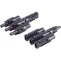 shiverpeaks ®-PV4 T-Adapter Set, 3/1, IP68, 1.5kV, schwarz (BS02-21013)