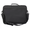 Manhattan Cambridge Laptoptasche 15,6 Zoll, Clamshell-Design, Schwarz, NIEDRIGER PREIS, Zubehörfach, Dokumentenfach hinten, Schultergurt (abnehmbar), Äquivalent zu Targus TAR300, Notebooktasche, Drei Jahre Garantie