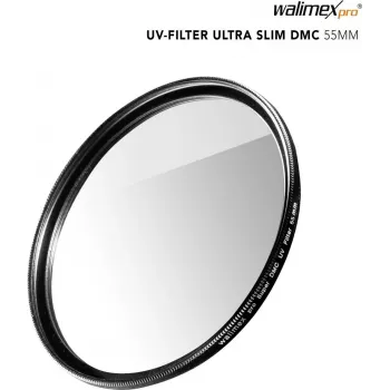 UV-Filter Walimex pro schlank Super DMC 55mm – 55 mm Objektivschutz