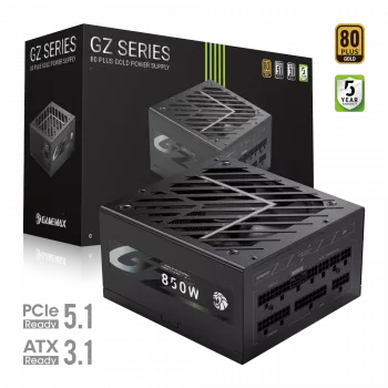 Gamemax Netzteil, 80 PLUS, Gold | GZ 850G | 850 W