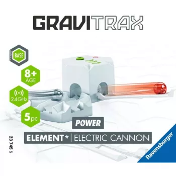 Ravensburger GraviTrax Element Elektrische Kanone – Streckenerweiterung für GraviTrax Kugelbahn