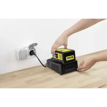 Akku- und Ladegerät-Set Kärcher 2.445-063.0, Universal 18V 5000mAh, Gelb/Schwarz