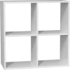 Topeshop MALAX 2X2 BIEL Wohnzimmer-Bücherregal