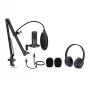 Studiomikrofon Easypix 62021 Schwarz