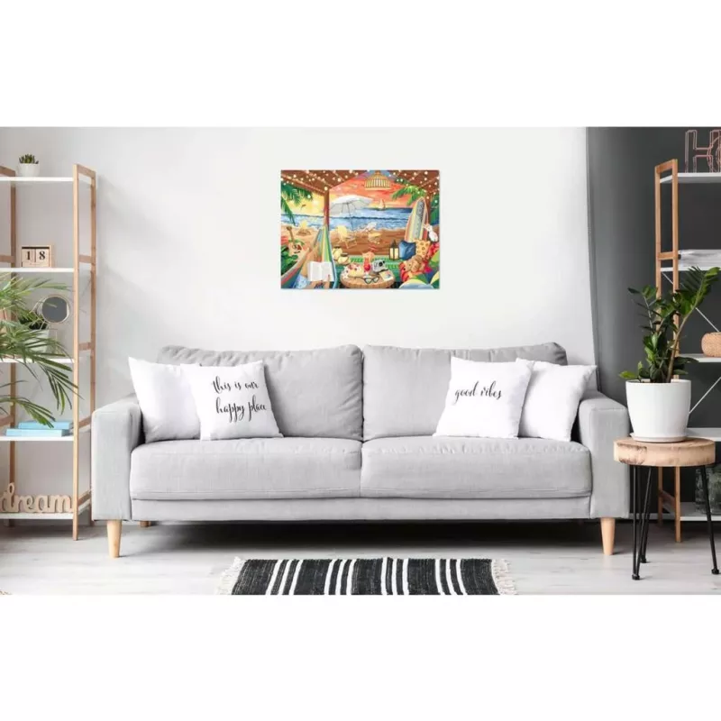 Puzzle-Malset Ravensburger Cozy Cabana 23911 – Puzzle-Mal-Aktivitätsset
