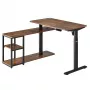 Elektrisch höhenverstellbarer Schreibtisch ergo office 380623 — max. Höhe 121 cm, max. Belastung 70 kg