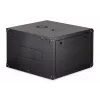 Wandmontiertes 19-Zoll-Rack-Gehäuse DIGITUS Dynamic-N DN-37103 — 7U, 600x600 mm, IP20, unmontiert, schwarz