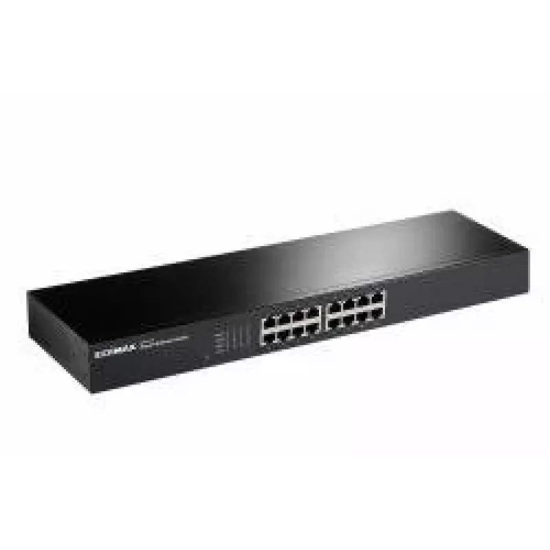 Edimax GS-1016 V2 Netzwerk-Switch Managed Gigabit Ethernet (10/100/1000) Schwarz