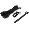 OfficePal Kabel-Organizer, Kabelmanagement schwarz, 136-teilig