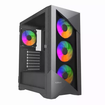 Gembird CCC-FC-900ARGB Gaming-Gehäuse Fornax 900, ATX, schwarz