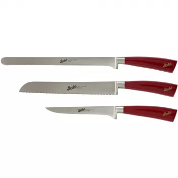 Küchenmesser-Set Berkel Elegance Rot Schinken-Set 3-tlg. KEP3HS00SRRGB