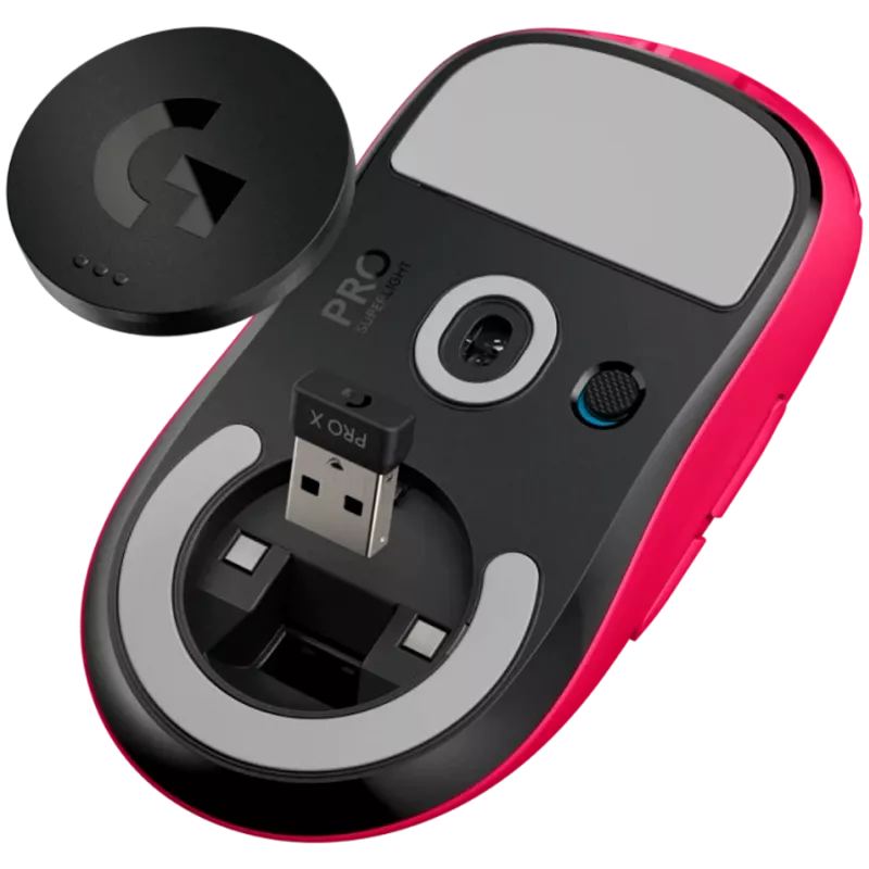 Wireless Gaming Maus Logitech PRO X SUPERLIGHT 2C Pink