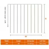LED-Leuchte HEMER 300 Bright White — dekorative LED-Lampe, 300 mm, hellweiß