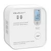 Kohlenmonoxid-Sensor QOLTEC 52577 — batteriebetriebener Alarm, 85 dB Schallpegel