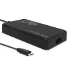 Qoltec 90W GaN Super Fast SLIM Wandladegerät | XP | 5-20V | 4,5A | USB-C 3.1 | Laptop | MacBook | Smartphone | + Kabel