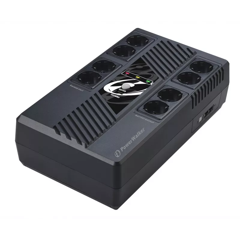 PowerWalker VI 1000 MS FR Line-Interactive 1000 VA 600 W 8 AC-Ausgänge