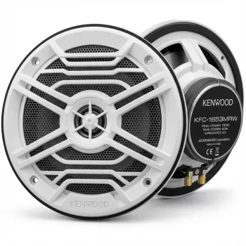 Kenwood KFC-1653MRW Autolautsprecher Rund 2-Wege 150 W 1 Stück