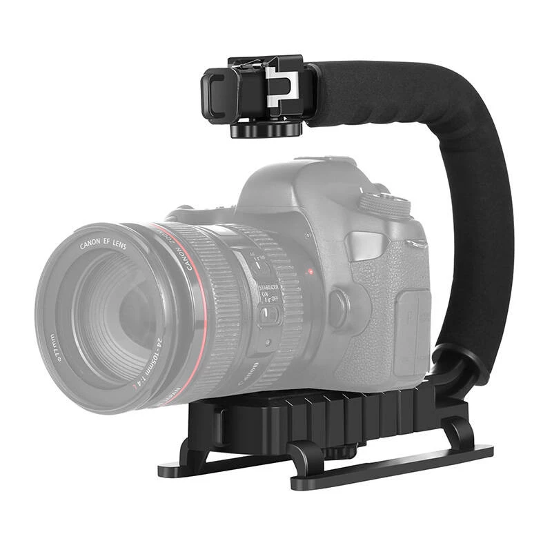 Handkamera-Stabilisator PULUZ PU3005 C-förmiger Griff für DSLR- und Videokameras