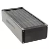 Radiatorblock Aqua-Computer 33706 — Aluminium/Kupfer/Edelstahl, 320×140×73 mm, grau/silber