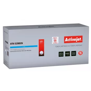 Activejet ATK-5280CN Toner (Ersatz für Kyocera TK-5280C; Supreme; 11000 Seiten; Cyan)