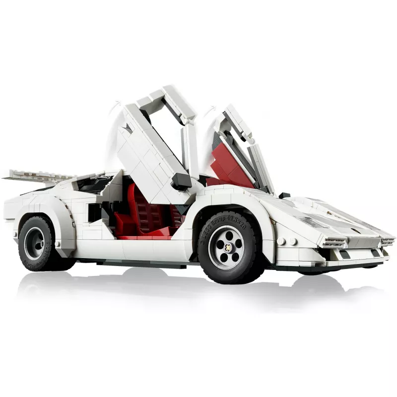 LEGO Icons Bauset Lamborghini Countach 5000 Quattrovalvole 10337 — Ausstellungsmodell, 1.506 Teile, 340×90×160 mm