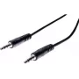 Audiokabel EXC 580701 3m Schwarz