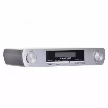 Küchenradio BLAUPUNKT KR14BT mit Bluetooth, UKW, LED-Anzeige, 2x0.8W, Netz/Batterie, grau