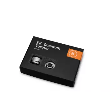 EK Water Blocks EK-Quantum Torque 6-Packung HDC 16 Drehmomentschlüssel-Endstück Silber 1/4 6 St.