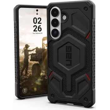 UAG Urban Armor Gear Monarch Pro Case mit Magnetmodul | Samsung Galaxy S26+ | Kevlar Schwarz | 214514113940 (214514113940)